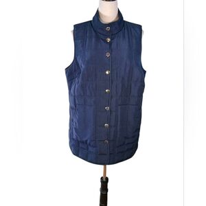 C J Banks Navy Outdoor Vest